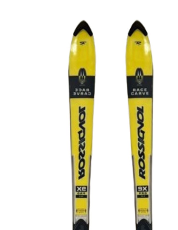 SCI ROSSIGNOL 9X PRO VINTAGE - GIALLO E NERO