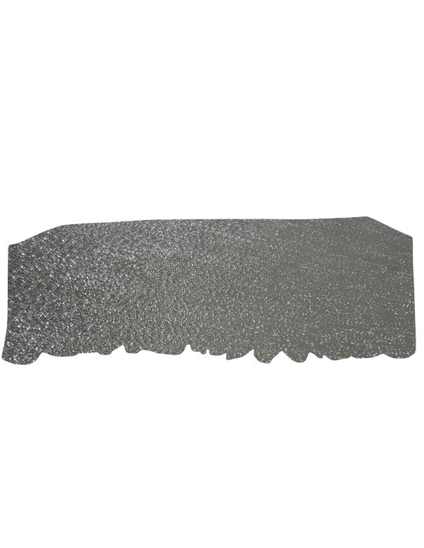 TOVAGLIA QUADRATA LUREX - ARGENTO