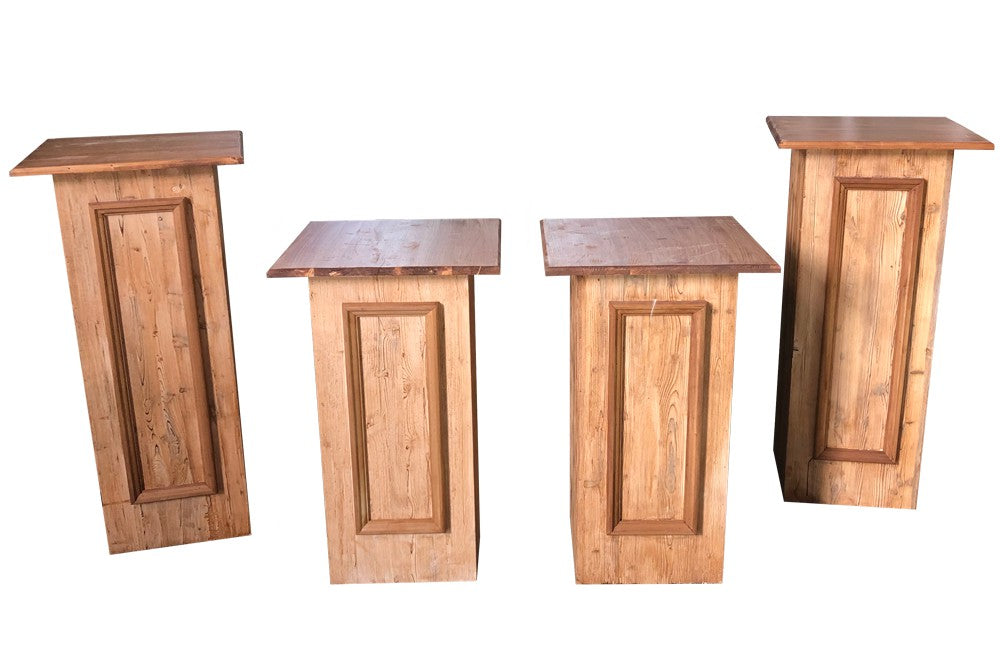 COLONNE LEGNO NATURALE