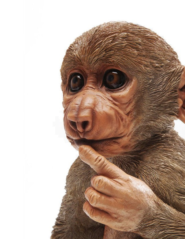 FIGURA DECORATIVA CUCCIOLO DI SCIMMIA