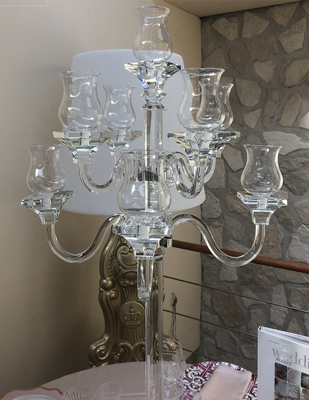 CANDELABRO IN CRISTALLO PRIMULA