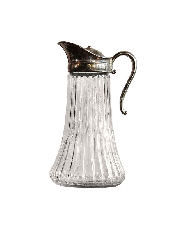 CARAFFA VETRO/ARGENTO