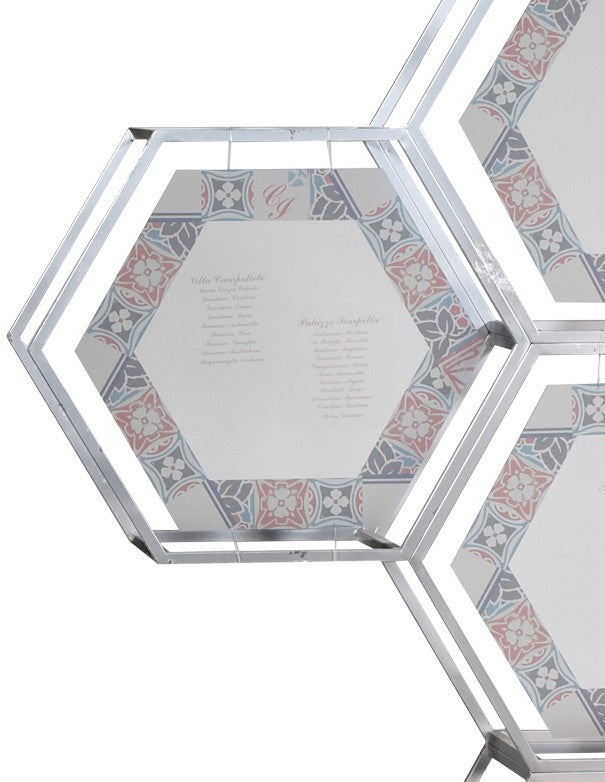 TABLEAU ARCO ESAGONI ARGENTO