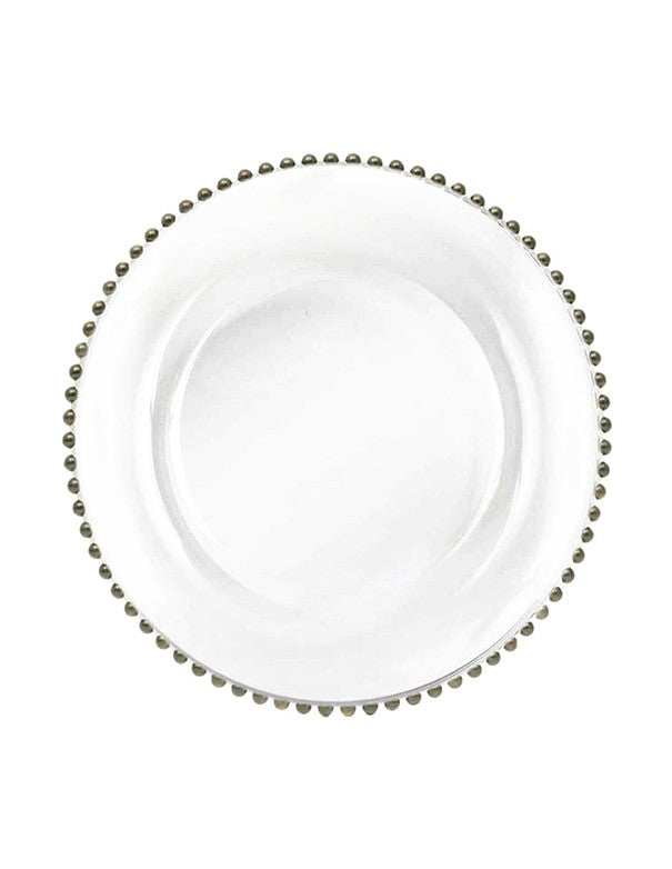 SOTTOPIATTO E PIATTINO PANE SOLE ARGENTO