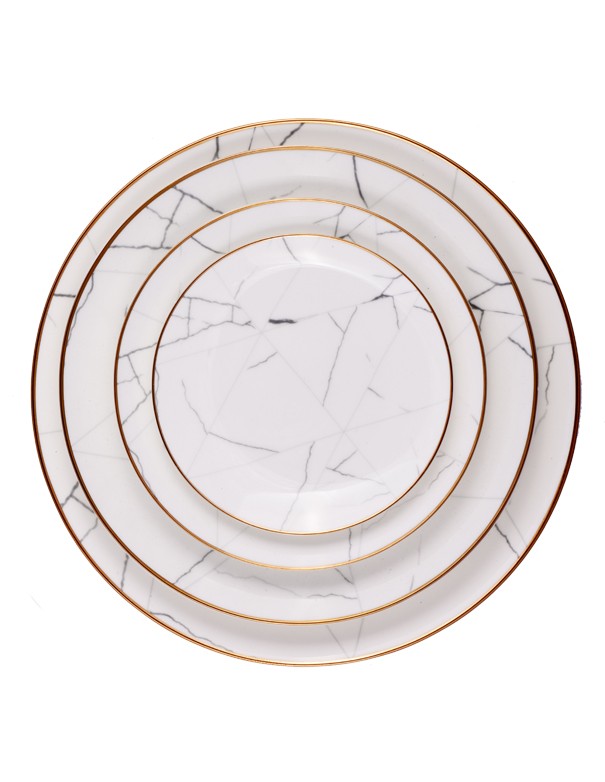 PIATTI LINEA WHITE MARBLE
