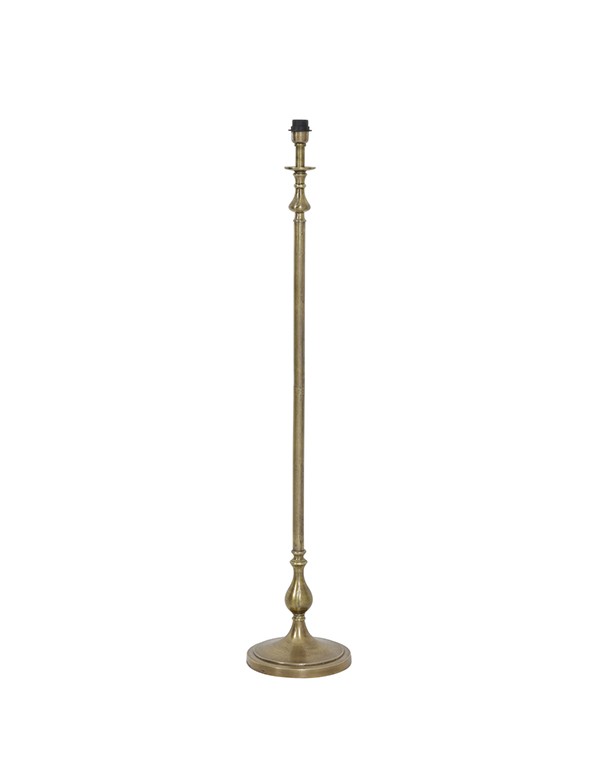 ASTA PER LAMPADA DA TERRA ANTICHIZZATA