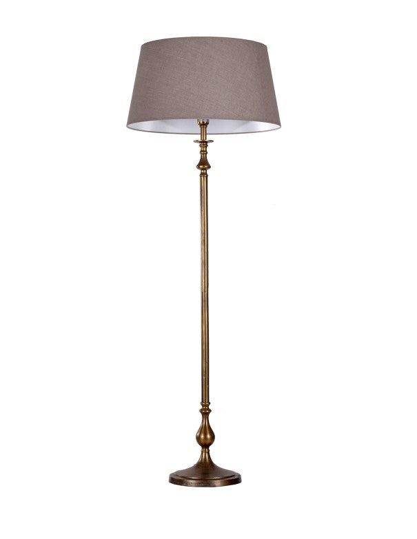 ASTA PER LAMPADA DA TERRA ANTICHIZZATA