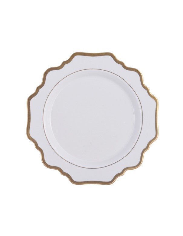 PIATTI LINEA FLOREAL BIANCO