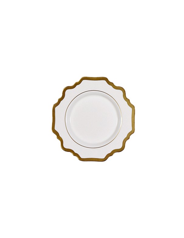 PIATTI LINEA FLOREAL BIANCO