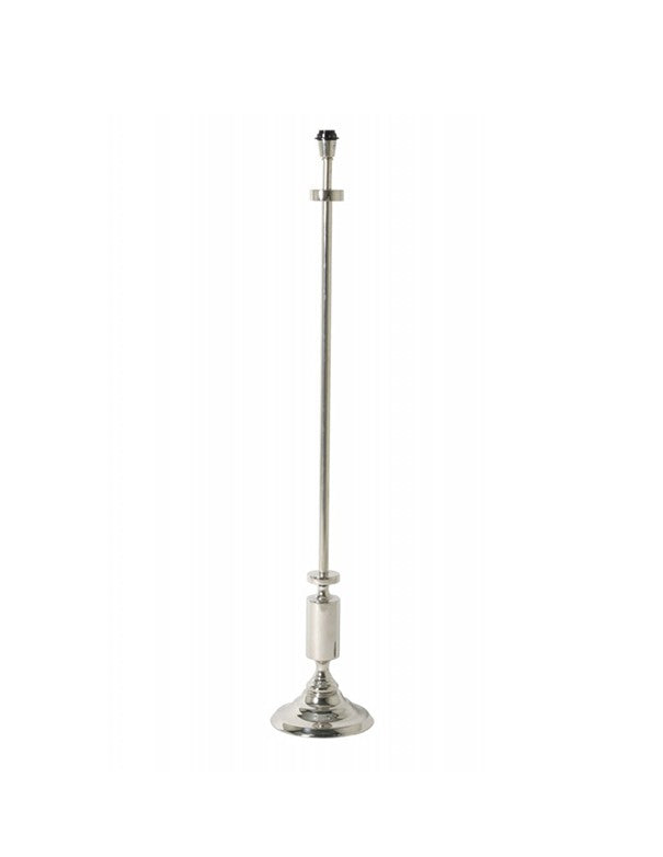 ASTA PER LAMPADA DA TERRA SILVER CILINDRO