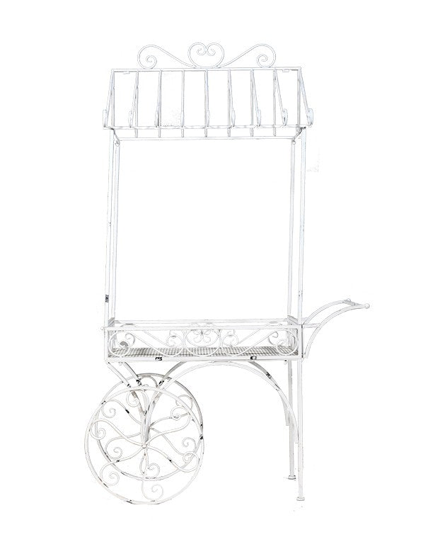 CARRETTO ESPOSITORE BIANCO