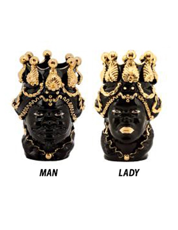 TESTA DI MORO LADY LTD BIG BLACK- GOLD