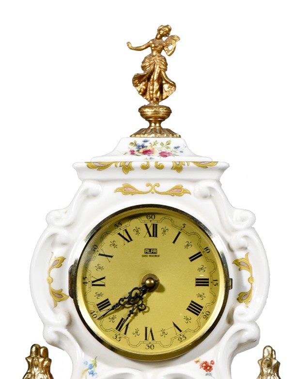 OROLOGIO ANTICO IN PORCELLANA