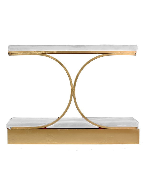 INGINOCCHIATOIO ORO CUSCINO PANNA