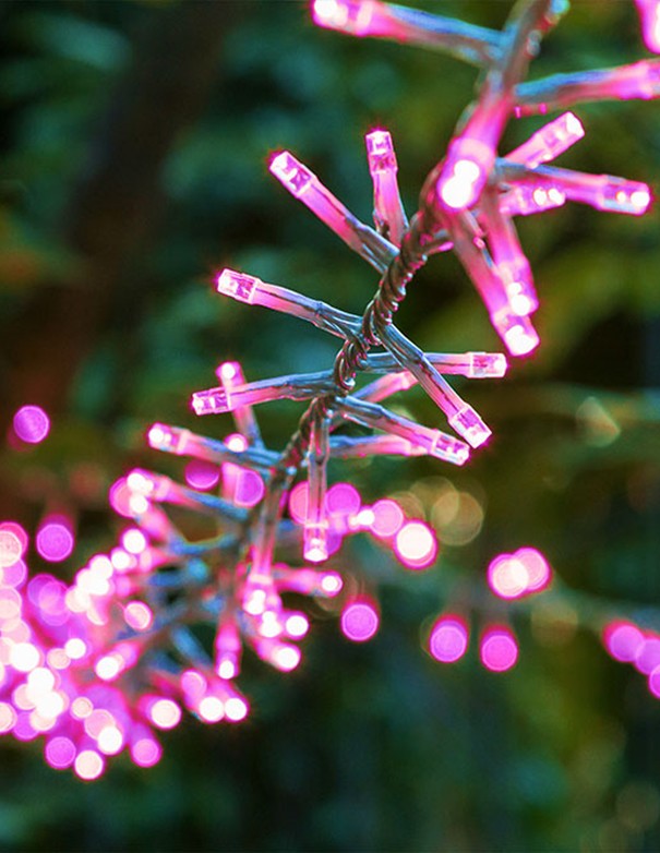 STRINGA FUXIA CON FLASH