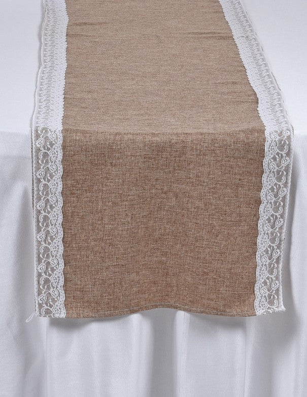 RUNNER JUTA CON BORDO MACRAME'