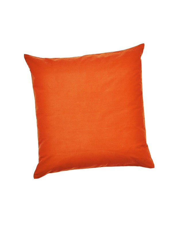 CUSCINO IN COTONE ARANCIONE