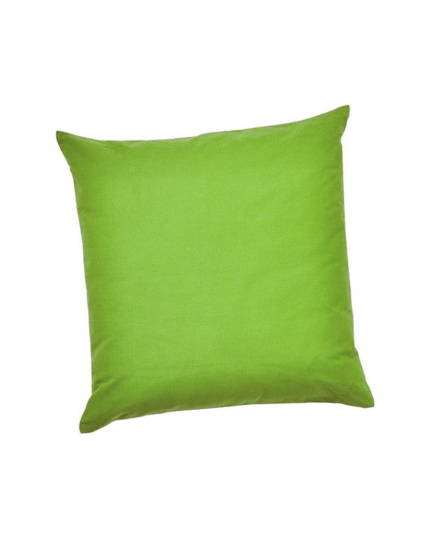 CUSCINO IN COTONE VERDE MELA