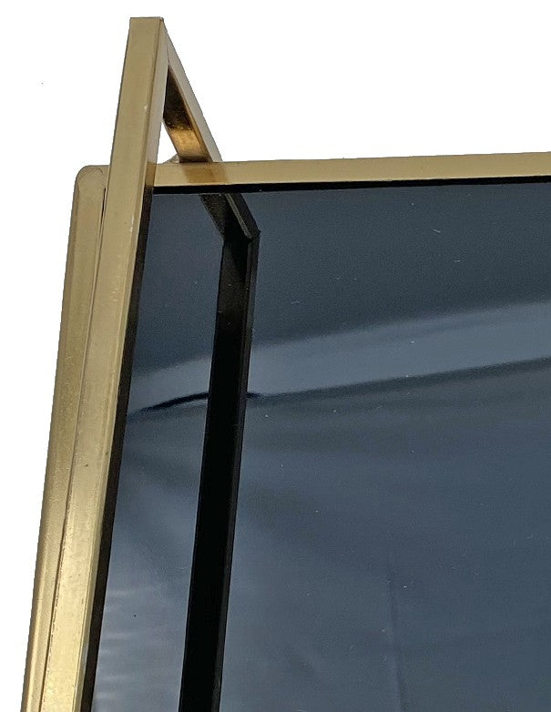 VASSOIO LINEAR BLACK RETTANGOLARE