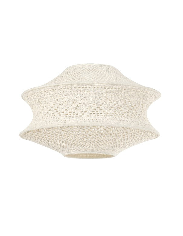 LAMPADARIO CORDA BIANCO