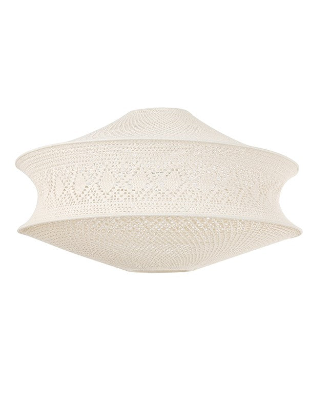 LAMPADARIO CORDA BIANCO