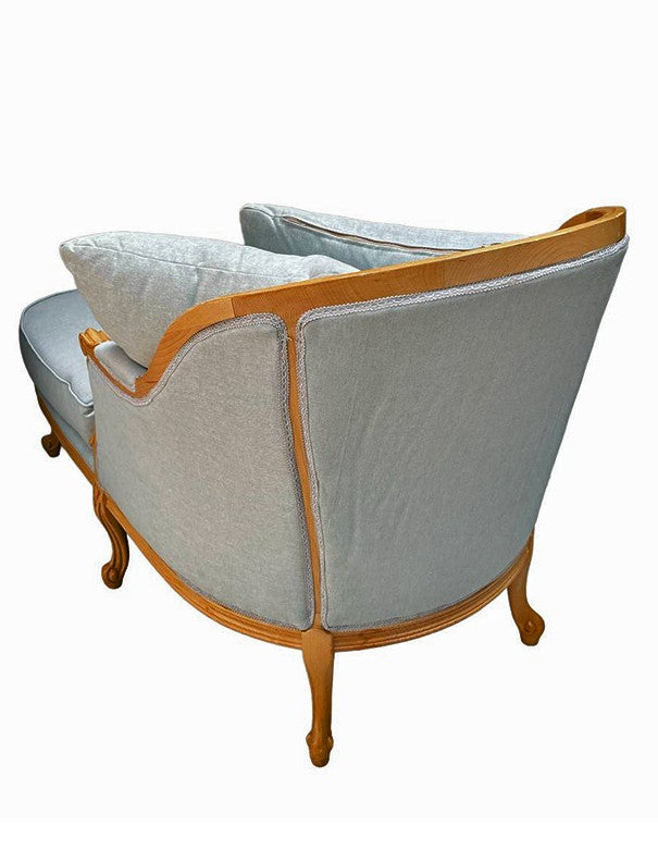 DORMEUSE CLASSIC IN LEGNO CELESTE