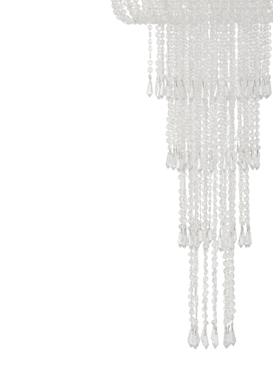 LAMPADARIO PERLA ARGENTO