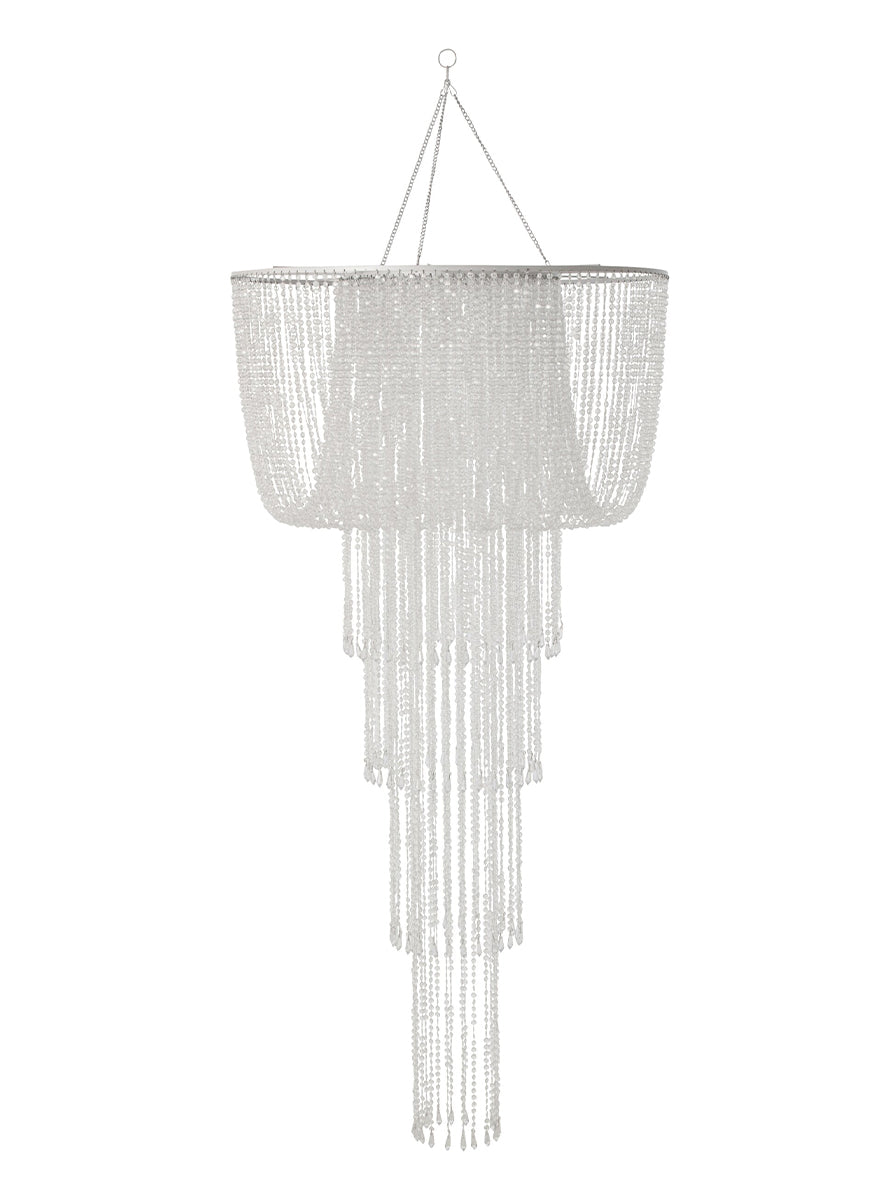 LAMPADARIO PERLA ARGENTO