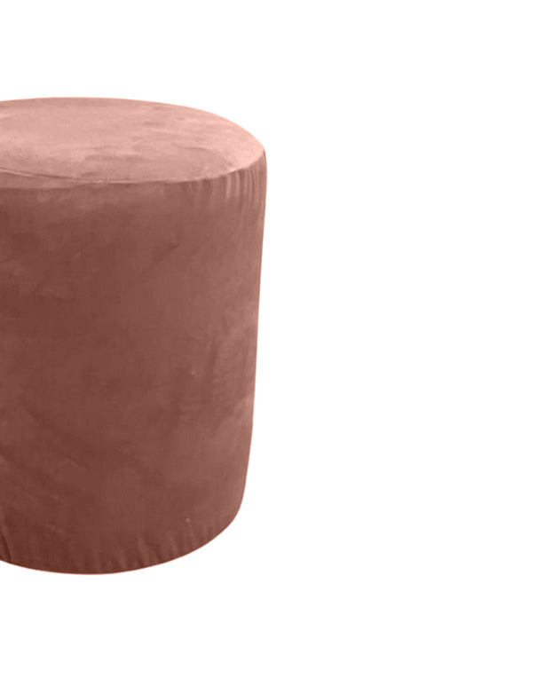 POUF ELIZABETH TONDO ROSA CIPRIA