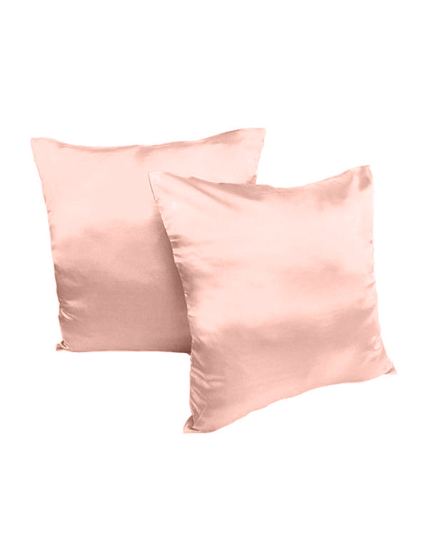 CUSCINO IN RASO ROSA CIPRIA