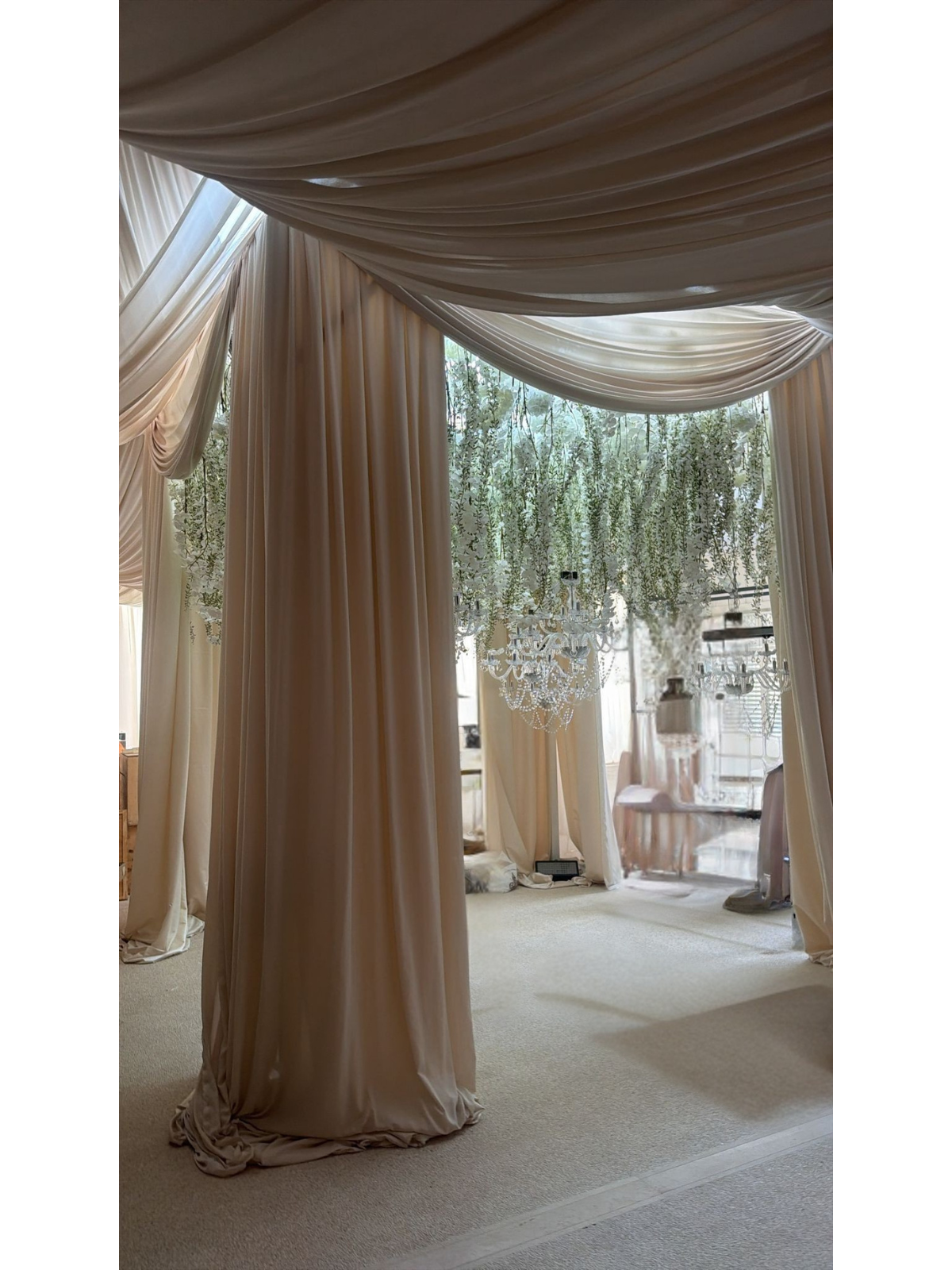 GAZEBO STRUTTURA PER FIORI