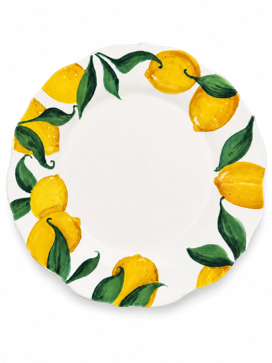 SOTTOPIATTO E PIATTINO PANE LIMONI