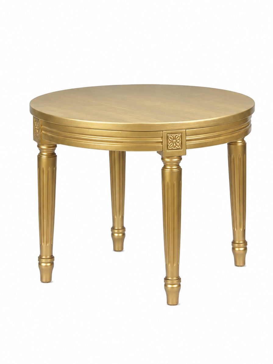 TAVOLINO LUIGI XVI LEGNO ORO