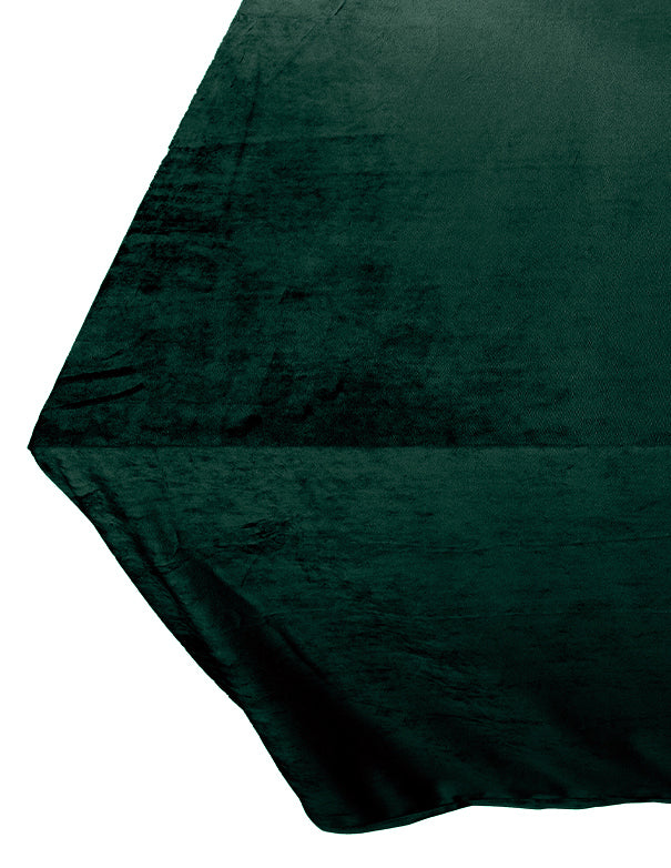 TOVAGLIA QUADRATA VELLUTO VERDE INGLESE