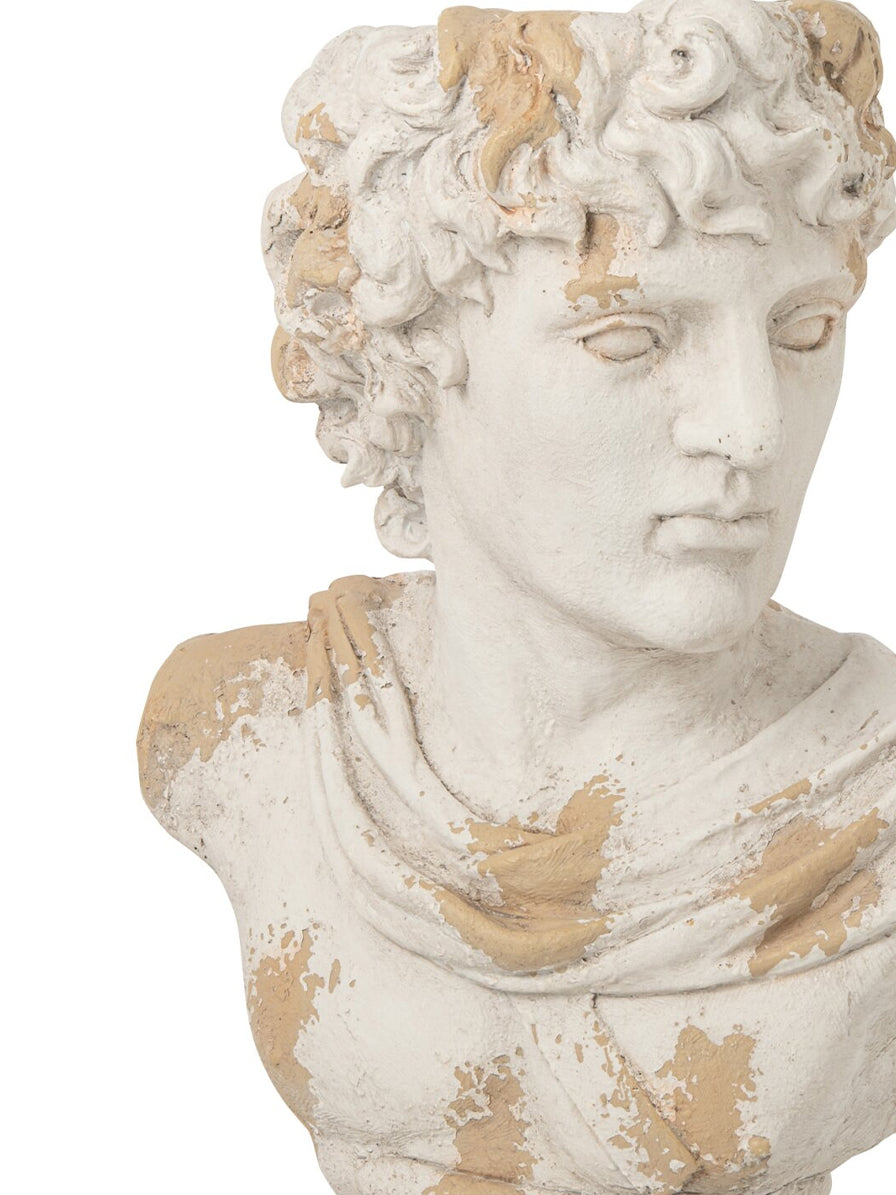 BUSTO GRECO MASCHIO ANTICHIZZATO