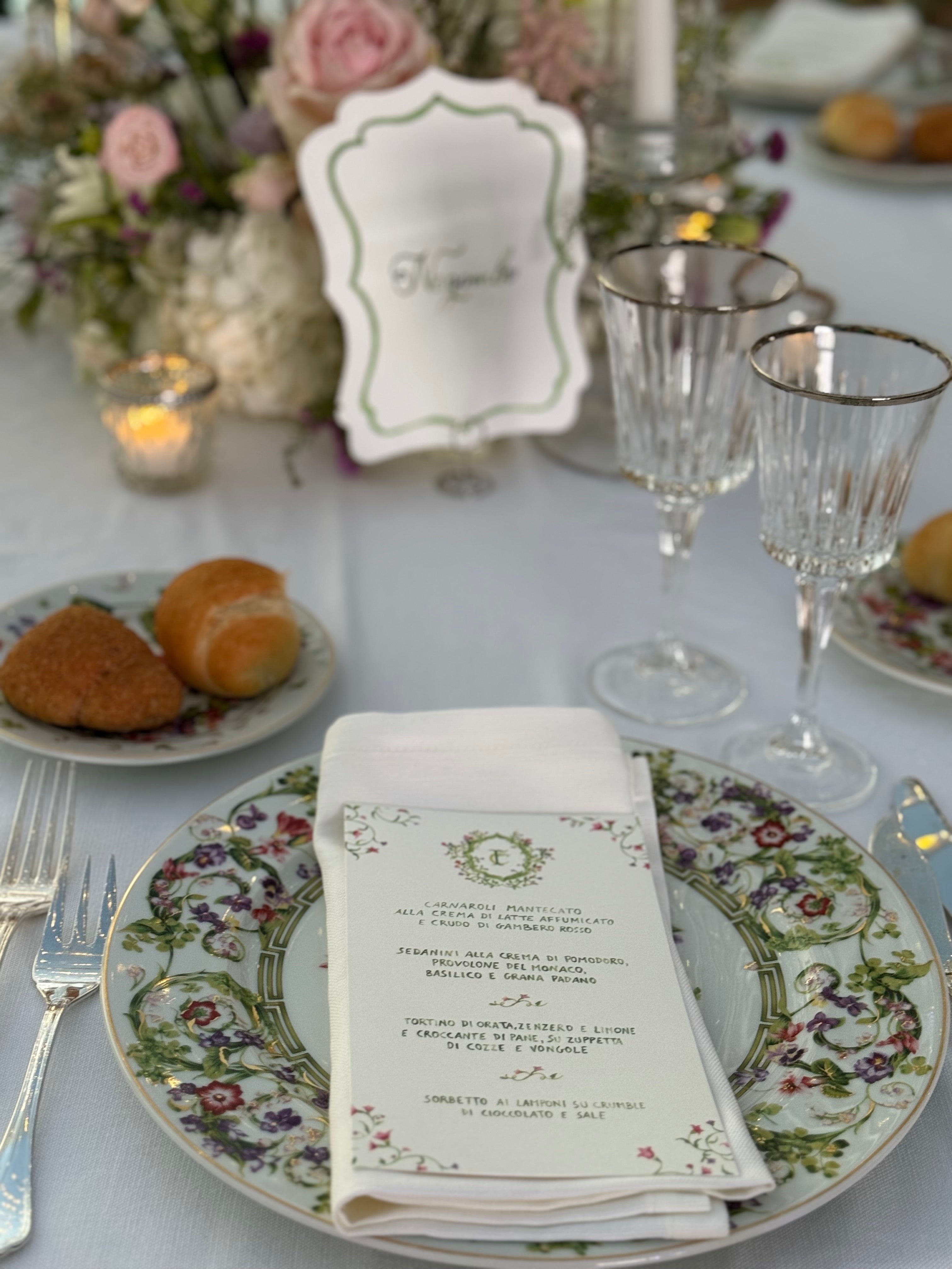 SOTTOPIATTO E PIATTINO PANE VERSACE