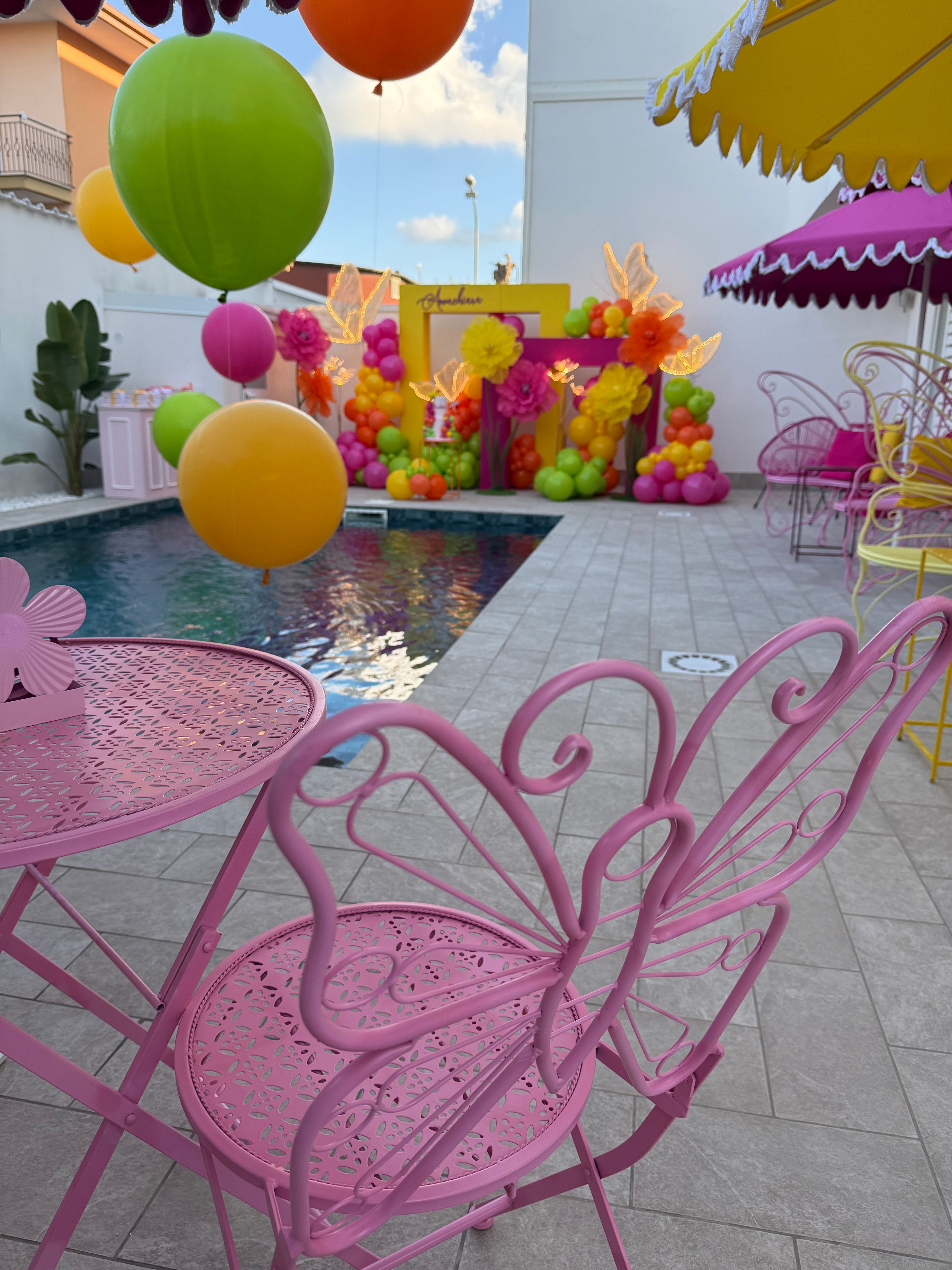 SEDIA BUTTERFLY ROSA