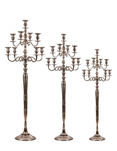 CANDELABRO DA TERRA SILVER