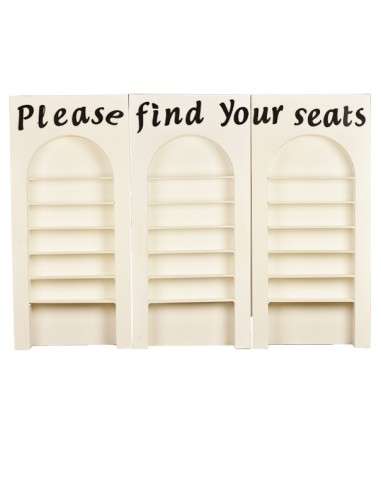 PLEAS FIND YOUR SEAT GRANDE