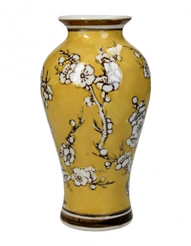 VASO ORIENTAL GIALLO