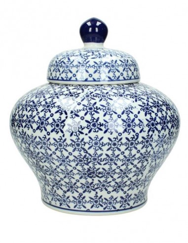 VASO ORIENTAL BLU