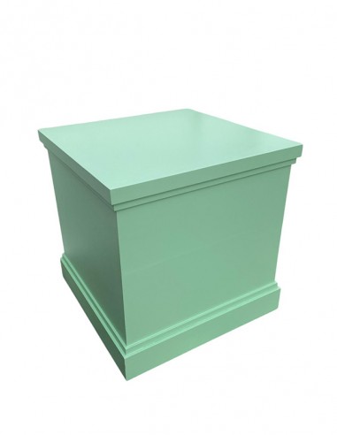 CUBO DECORATIVO ROMANO VERDE LADUREE