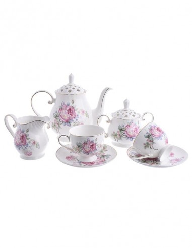 SET DA TEA ROSE BIANCO