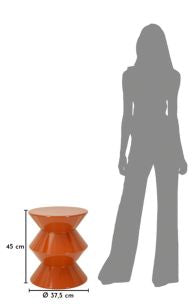 TAVOLINO ZAG - ARANCIONE