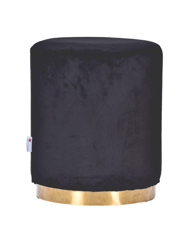 POUF ELIZABETH TONDO NERO