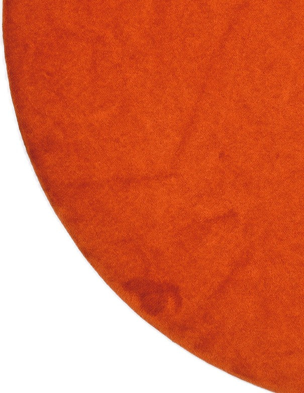 SOTTOPIATTO TONDO VELLUTO TERRACOTTA