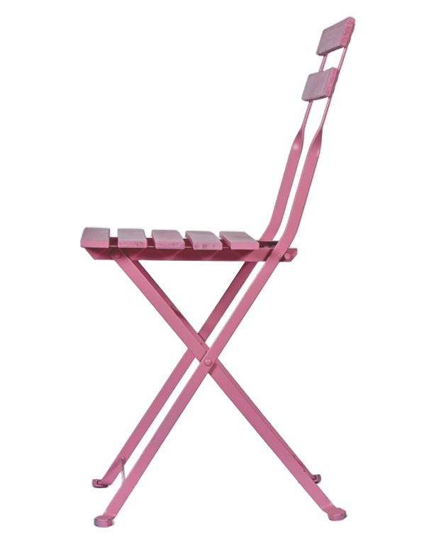 SEDIA CLICKY PIEGHEVOLE ROSA