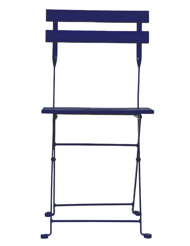SEDIA CLICKY PIEGHEVOLE BLU