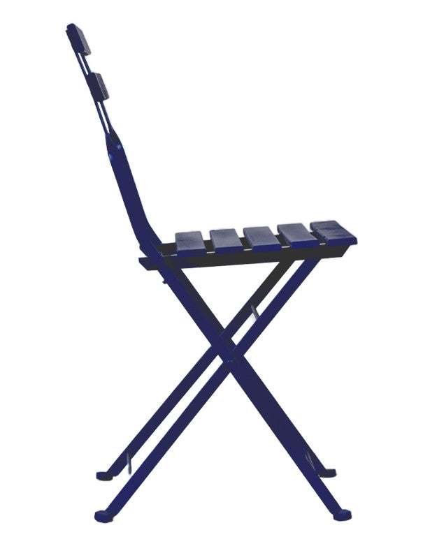 SEDIA CLICKY PIEGHEVOLE BLU