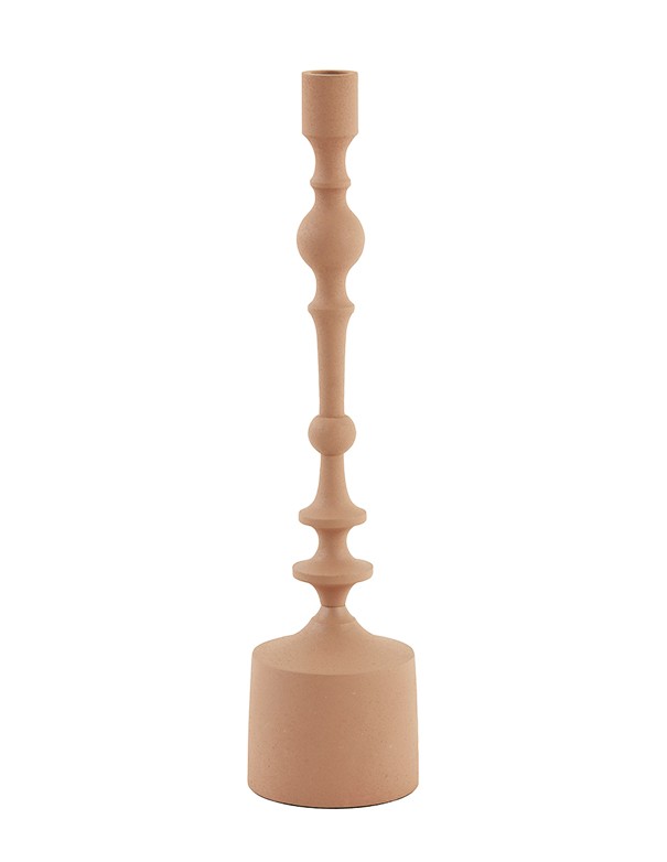 MONOCANDELA PASTEL ROSA